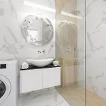 דירה Luxurious Grey With Sauna, Gym And Parking By Renters ורשה