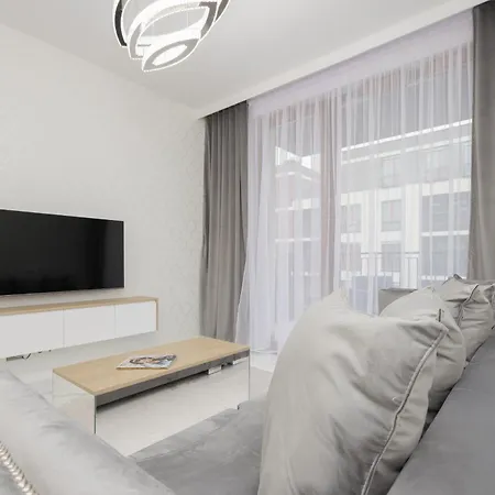 Luxurious Grey With Sauna, Gym And Parking By Renters