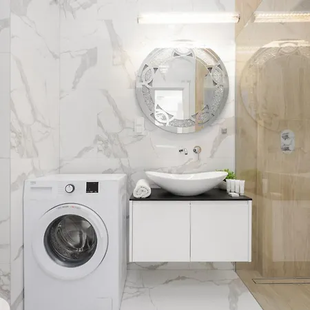 Luxurious Grey With Sauna, Gym And Parking By Renters Lejlighed *